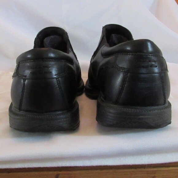 Florsheim Work Black Steel Toe Slip-On Loafer Work Safety Shoes Size 11.5 EUC - Picture 3 of 11